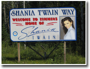Указатель Shania Twain Way